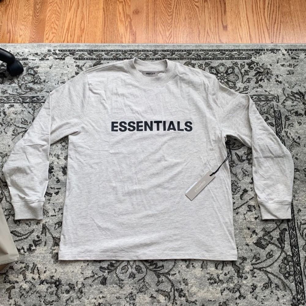 FEAR OF GOD ESSENTIALS LONG SLEEVE